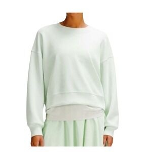 Lululemon Perfectly Oversized Crop Crew Softstreme New Condition Sz 4